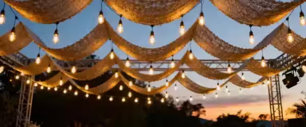 Guirnaldas para Jardines - Iluminación Exterior