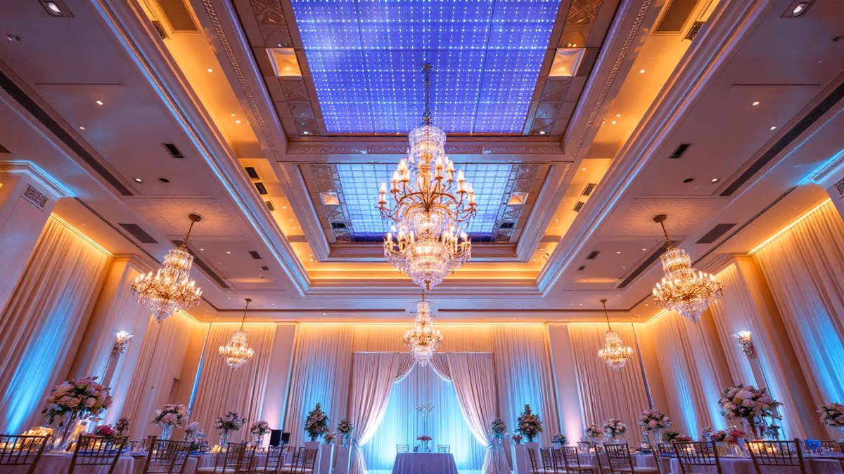 Renta de Cascadas LED para Eventos en CDMX 3