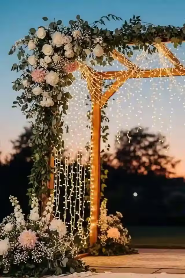 Cascadas LED para Bodas: Guía Completa CDMX